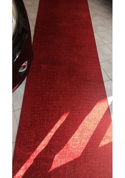 Yağmurser Halı 1009 Kırmızı Protokol Kaymaz Taban Kesme Yolluk