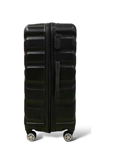Mygeppetobag %100 Abs Kullanışlı Darbeye Dayanıklı Kabinboy Valiz Siyah