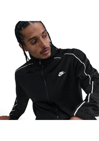 Nike Sportswear Club Polyester Örgü Erkek Eşofmanı Hv1444-010 Siyah