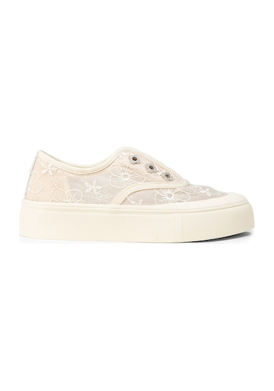 Deery Kadın Bej Dantelli Sneaker Ayakkabı - K0523zbejc01 Bej