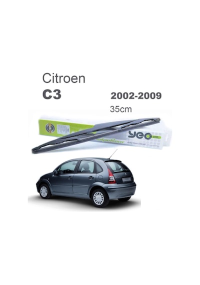 NVR Citroen C3 Arka Silecek Süpürgesi 2002 - 2009 35 cm