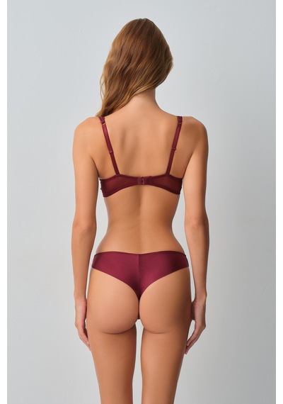 Suwen Harper Brazilian String Külot Wsl10210083020 Bordo