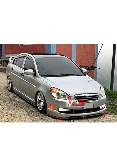 Hyundai Accent Era Ön Tampon Eki Fiberglass Boyasız