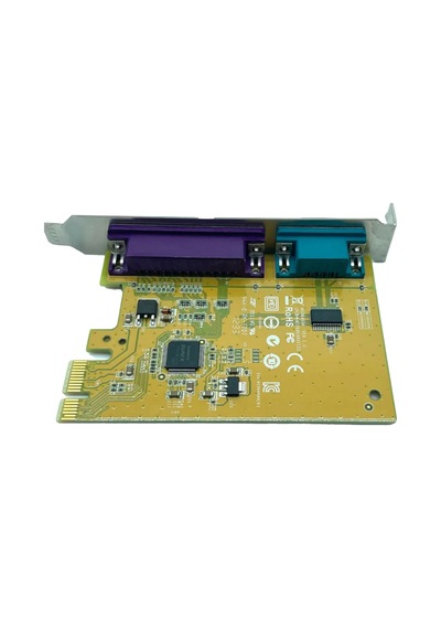Sunıx Mıo6469a Pcı Express Rs232 Seri Ve Paralel Lpt Port Kartı