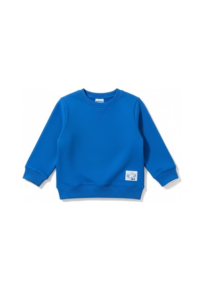 Seabubbles Basic Erkek Çocuk Sweatshirt St09634 Mavi