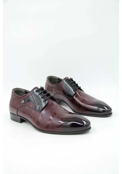 Oggi 021695 Erkek Klasik Ayakkabı - Bordo-bordo