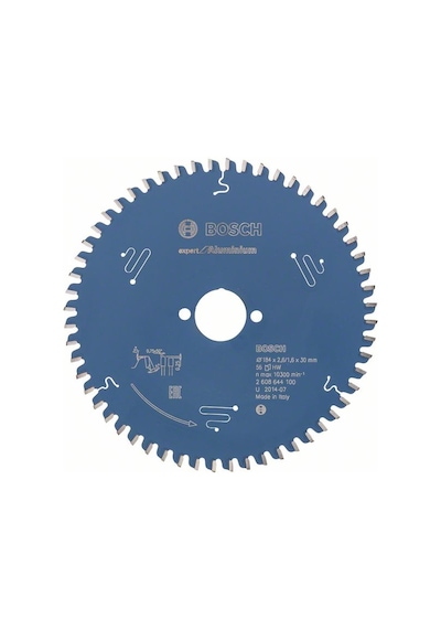 Bosch Expert Serisi 184x30 mm 56 Diş Alüminyum İçin Daire Testere Bıçağı - 2608644100