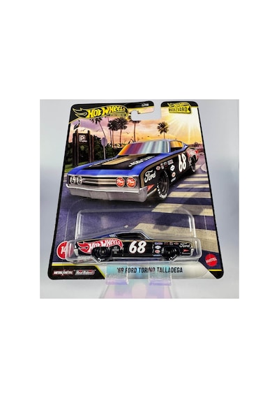 Premium Boulvard 69 Ford Torino Talladega 1:64 Model Araba