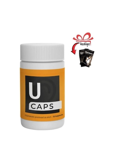 U Caps Erkeklere Özel 15li + Kayganlaştırıcı Jelle