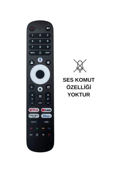 Dijitsu Android Led Tv Kumandası - Ses Komutsuz