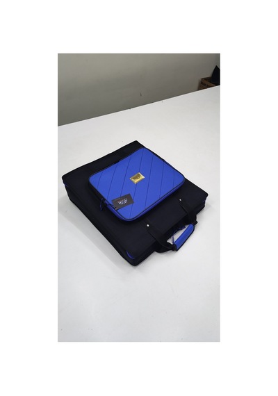 Cms 1000 Mikser İçin Uyumlu Soft Case Çanta Kılıf - Siyah Mavi.