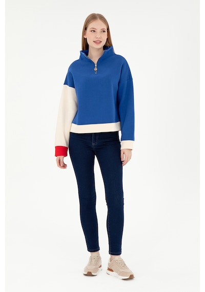 U.S. Polo Assn. Kadın Koyu Mavi Toothpick Fit Jean Pantolon 50299372-DN0023