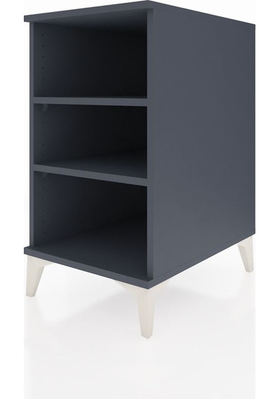 Kronos Komodin 2 Raflı 44x59x80 Antrasit-antrasit Antrasit