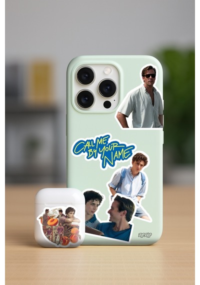 Call Me By Your Name-beni Adınla Çağır Dizi Film Telefon Laptop Bullet Journal Yapışkanlı Folyo Sticker Paketi 20 Adet Çok Renkli