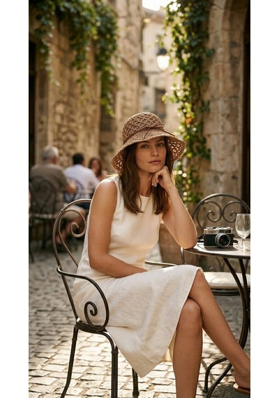 Brandsmiths Terra Weave Hat Sarı