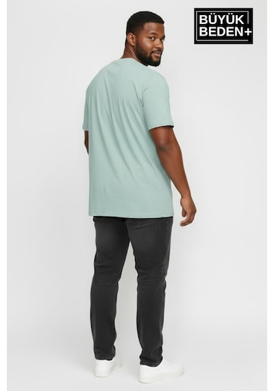 Superlife Erkek Büyük Beden Willamsburg Brooklyn Baskılı 3xl-6xl Bisiklet Yaka Tshırt Spr26bts510-16 Yeşil Superlife Erkek Büyük Beden Willamsburg Brooklyn Baskılı 3xl-6xl Bisiklet Yaka Tshırt Spr26bts510-16 Yeşil