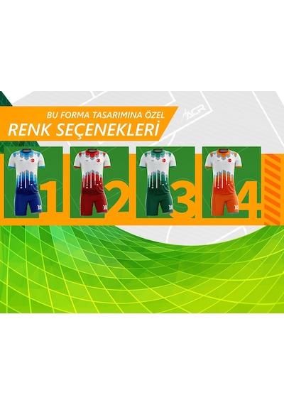 Acr Giyim Kişiye Özel Futbol Forması - Dizayn : Limit