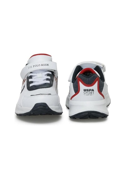 U.S. Polo Assn. U.s Polo Assn. Rick Jr 4fx 101510211 Beyaz & Mavi & Kırmızı Çocuk Günlük Spor Ayakkabı 001