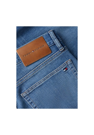 Tommy Hilfiger Slım Fıt Bleecker Jax Indıgo Jean Pantolon Mw0mw423161ba Çok Renkli