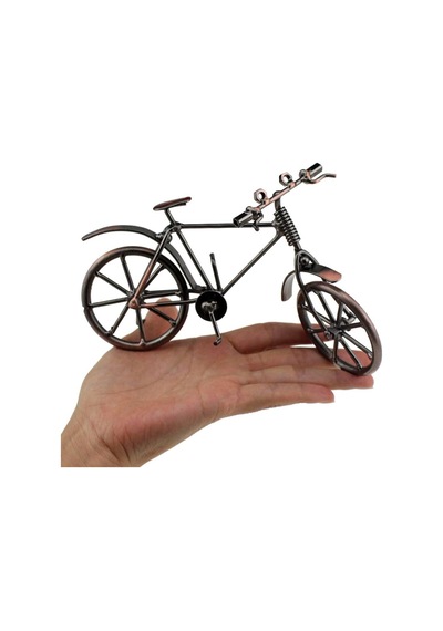 Cajuart Dekoratif Vintage Metal Bisiklet Ev Ofis Biblo Dekor Hediye 1 Adet