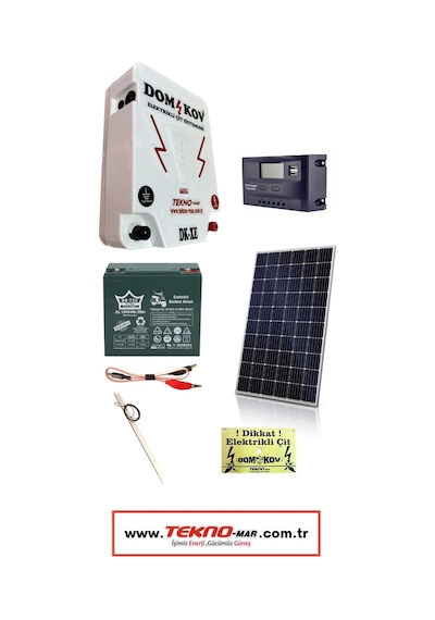 Güneş Enerjili Ayı Domuz Kovucu Çit Sistemi - Domuz Ayı Teli