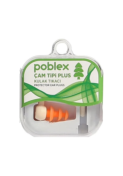 Poblex Çam Tipi Plus Kulak Tıkacı N11.102