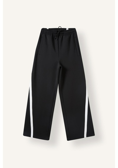 Defacto Wide Leg Orta Bel Geniş Paça Jean Pantolon I0578ax26aubk81 Siyah-bk81
