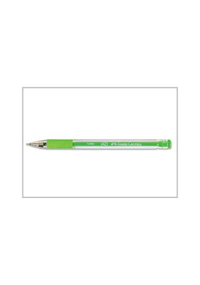 Faber Castell Tükenmez Kalem 1425 Açık Yeşil - 5 Adet Açık Yeşil