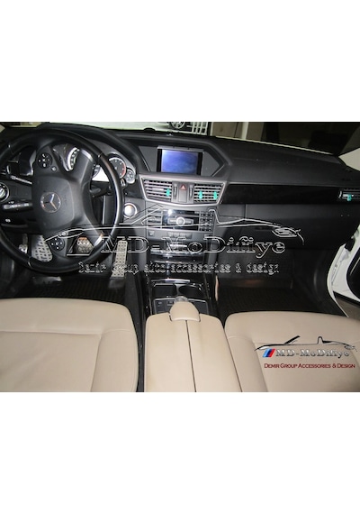 Mercedes E180. E200. E250 W212 Havuzlu 3D Paspas. 2009-2016