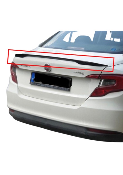 Egea Sedan Yarasa Spoiler Boyasız