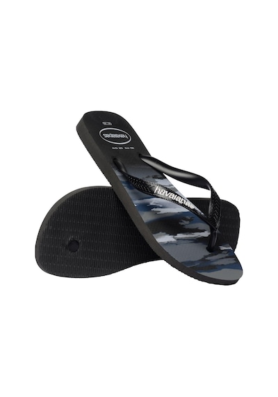 Havaianas Top Camu Erkek Siyah Parmak Arası Terlik-14351
