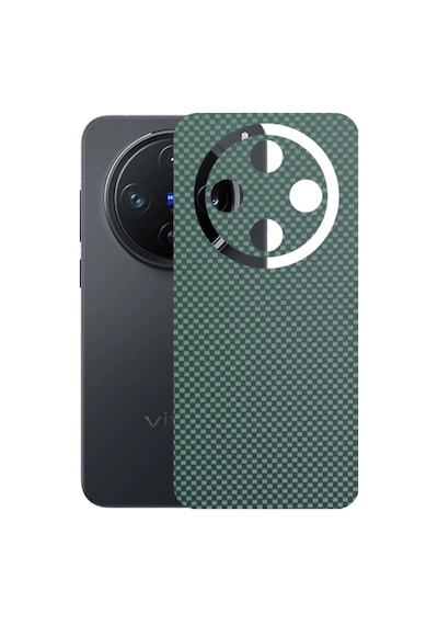 Kapps Vivo X200 Pro Mini İle Uyumlu Fiber Serisi Premium Arka Kapak Kaplama Kenarlar Yoktur 53137939