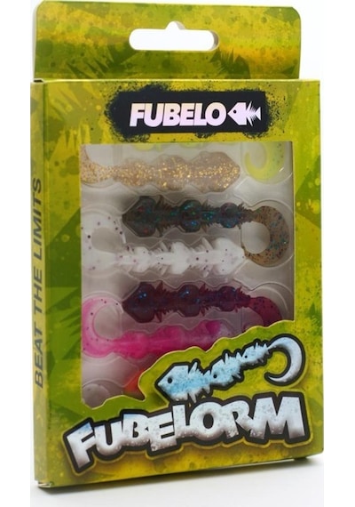 Fubelo Fubelorm 6 Cm Kokulu Silikon Balık 8 Pcs Colormix