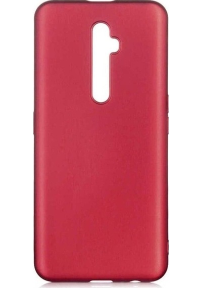 Oppo Reno 2z Kılıf Zore Premier Silikon Kapak Mürdüm