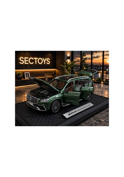 Mercedes Glc 63 Diecast Model Araba 1:24 Ölçek Mercedes Glc 63 Jip Model Araba