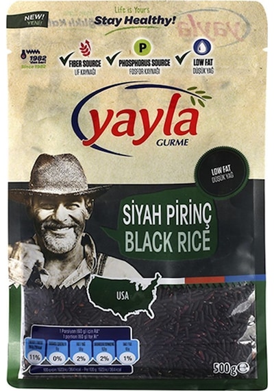 Yayla Gurme Siyah Pirinç 500 G