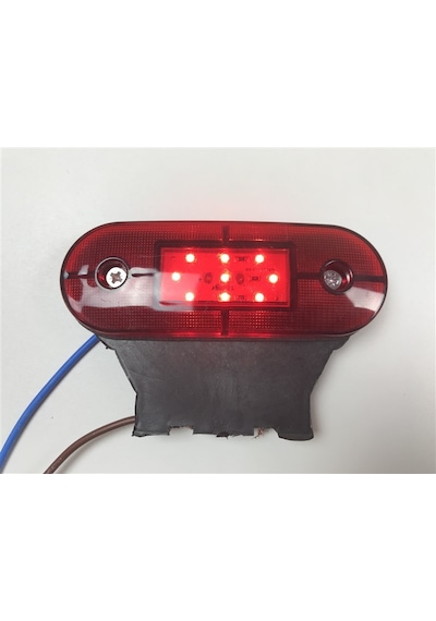 Replax Kırmızı Kasa Lamba 12V Sallamalı 6 Ledli Dorse Lambası Tas12Vkd