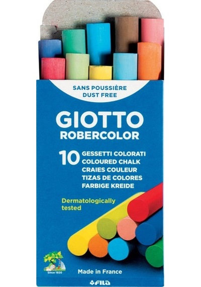 Giotto Robercolor Tebeşir Karışık Renkler 10'lu Paket