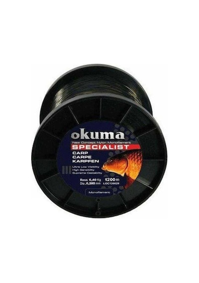 Okuma Carp 1200 Mt 25,00 Lb 11,36 Kg 0,40 Mm Camou Misina (398387092)