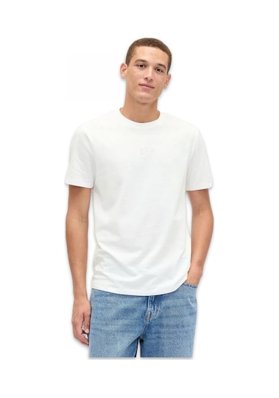 Gap 799323 V-frch Mini Logo Tee New T Gri Erkek T-shirt-13603 Gri