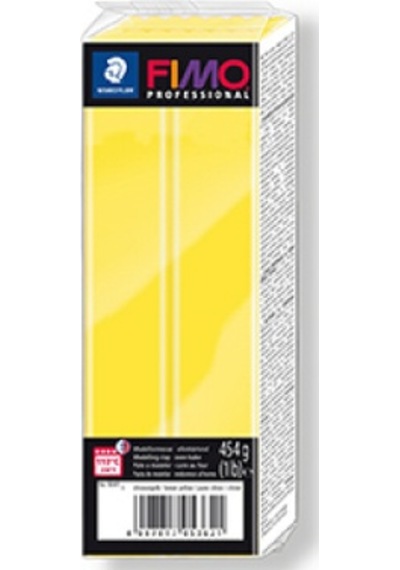 Fimo Professional Polimer Kil 454Gr. Lemon Yellow