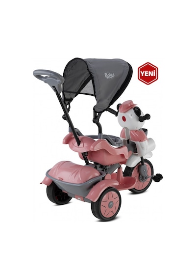 Babyhope 127 Little Panda Ebeveyn Kontrollü Tenteli Müzikli Tricycle Üç Teker Bisiklet Pastel Pembe 012706 Çok Renkli Babyhope 127 Little Panda Ebeveyn Kontrollü Tenteli Müzikli Tricycle Üç Teker Bisiklet Pastel Pembe 012706 Çok Renkli