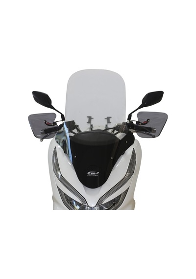 GP Kompozit Honda PCX 125 2018-2020 Uyumlu Ön Cam Şeffaf 65 cm