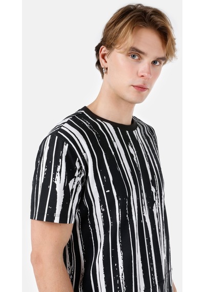 Colin's Colins Siyah Erkek Tshirt K.Kol Cl1068131 Q1.V1 Blk Siyah