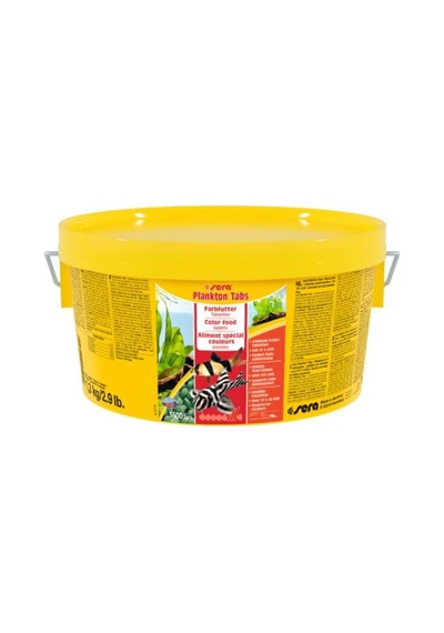 Sera Plankton Tabs 100 Adet Kovadan  Bölme