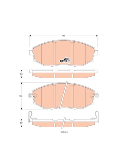 Chevrolet Epica Ön Fren Balatası 2006-2012