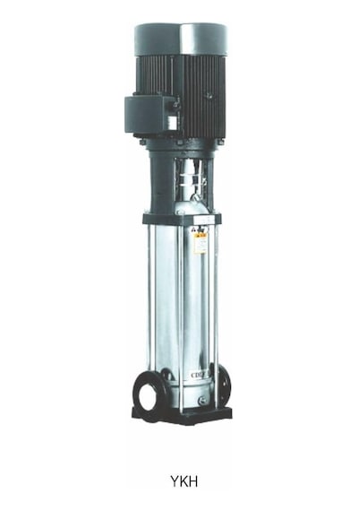 Ykh8-16 7.5 Hp 380v Paslanmaz Çelik Fanlı Dik Milli Kademeli Hidrofor Su Pompası - Süper Sessiz