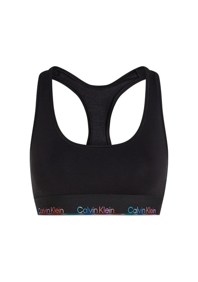 Calvin Klein Kadın Sporcu Sütyeni-lv00qf8187 Siyah