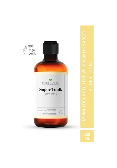 Herbaderm Glow Skin C Aydınlatıcı Leke Ve   Super Tonik 250 Ml