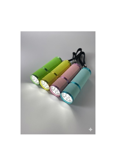 Mini Led El Feneri Anahtarlık Taşınabilir, Güçlü Işık, Kamp & Acil Durum Feneri Mavi